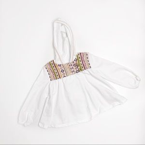 Max Studio Kids | White Cape Jacket